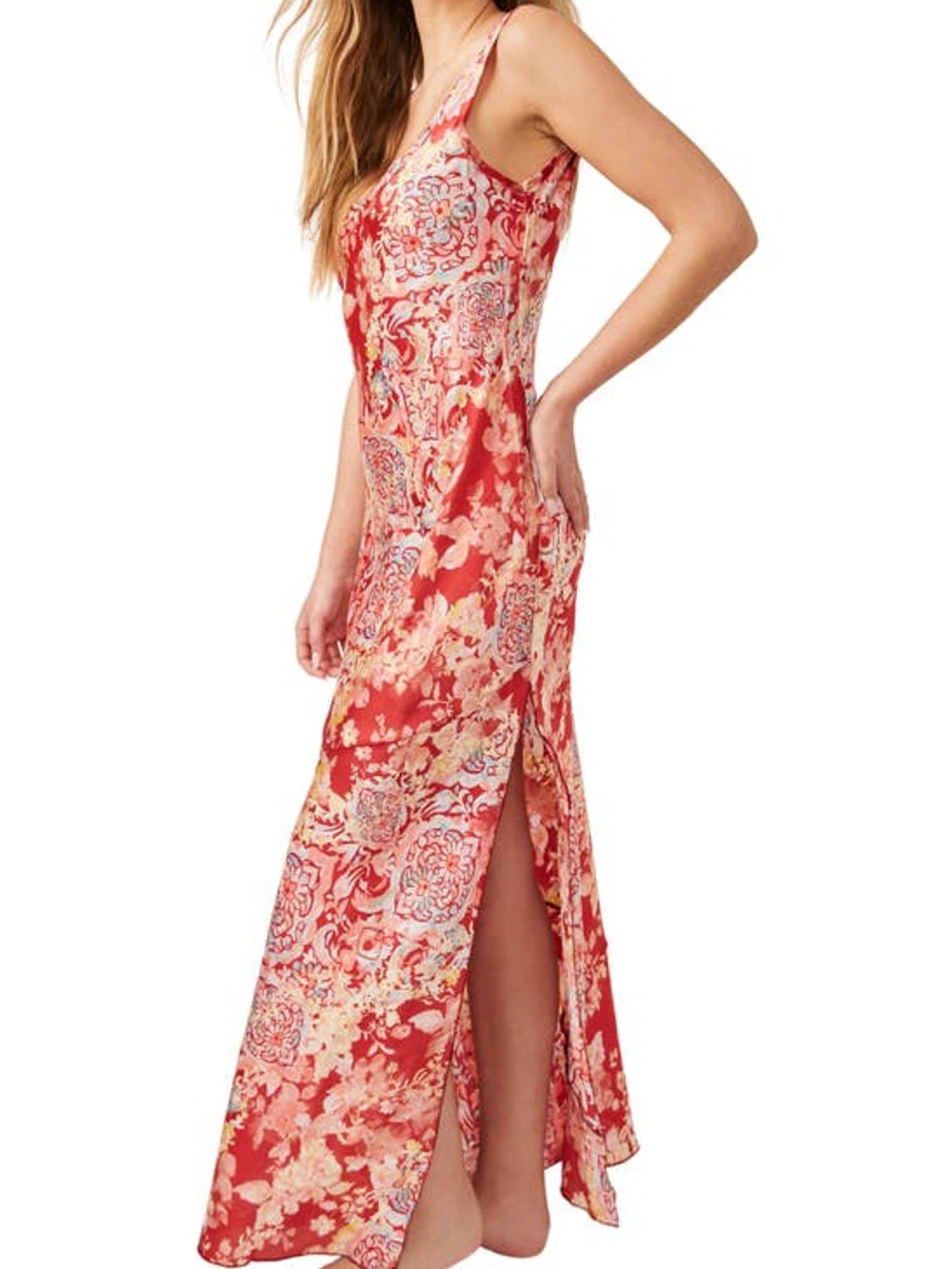 Intimately By Free People Worth the Wait maxi slip dress Sz. S